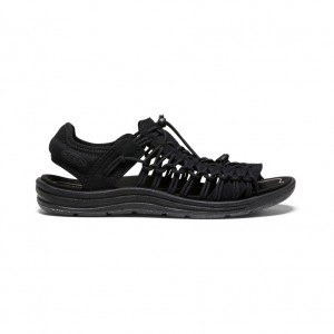 Black Men Keen Uneek II Open Toe Sandals | SQK5651BS