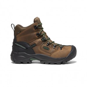 Brown Men Keen Pittsburgh Energy 6" Waterproof Work Boots | ZQH5282QB