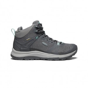 Grey Women Keen Terradora II Waterproof Hiking Boots | XBC3363GD