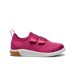 Purple Kids' Keen KNX Knit Double Strap Sneakers | IMK4439KV