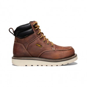 Red Men Keen Cincinnati 6" Waterproof Work Boots | YPY8038GW