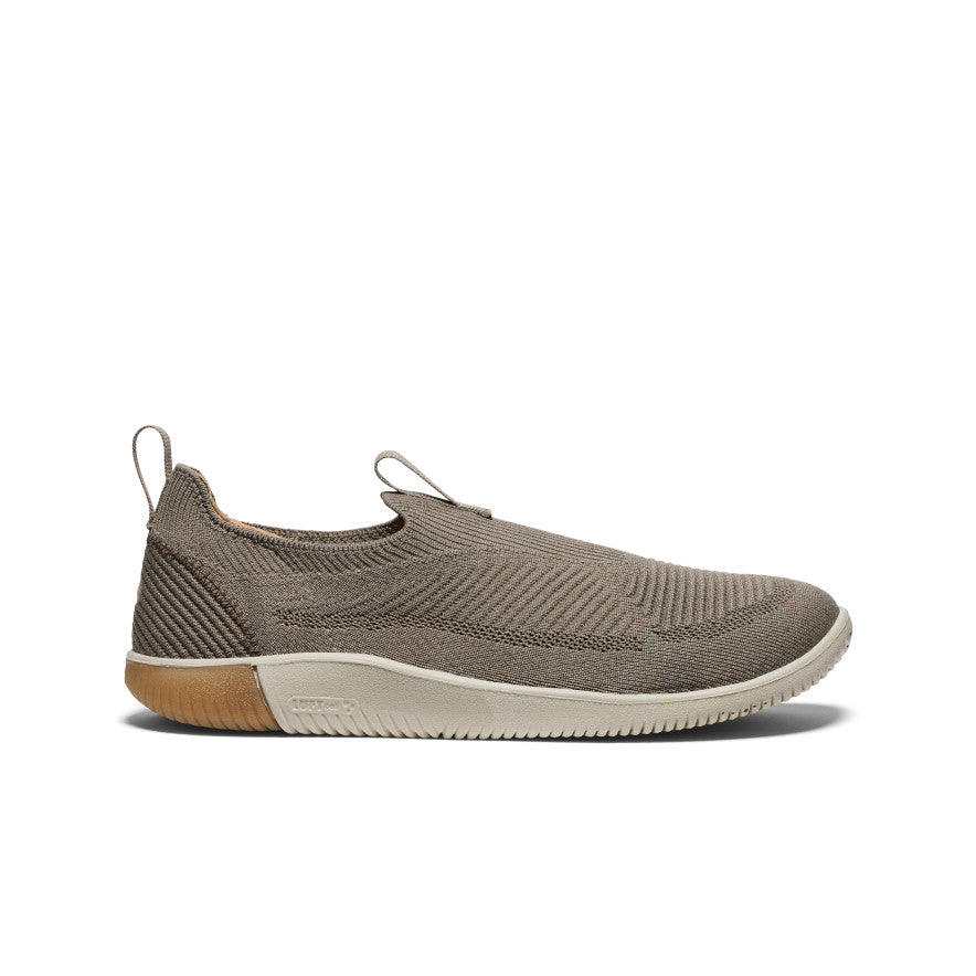 Beige Men Keen KNX Knit Slip On Shoes | TNC619VT