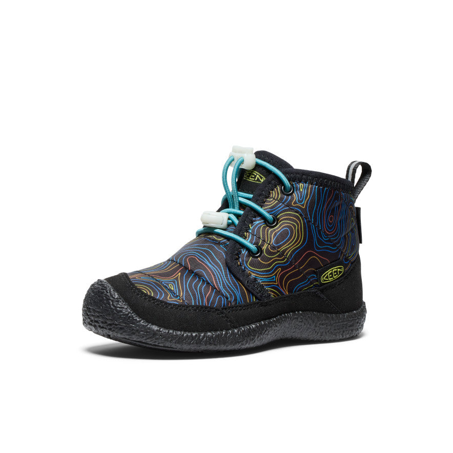 Black Blue Kids' Keen Howser II Waterproof Chukka Boots | AJC3623XX