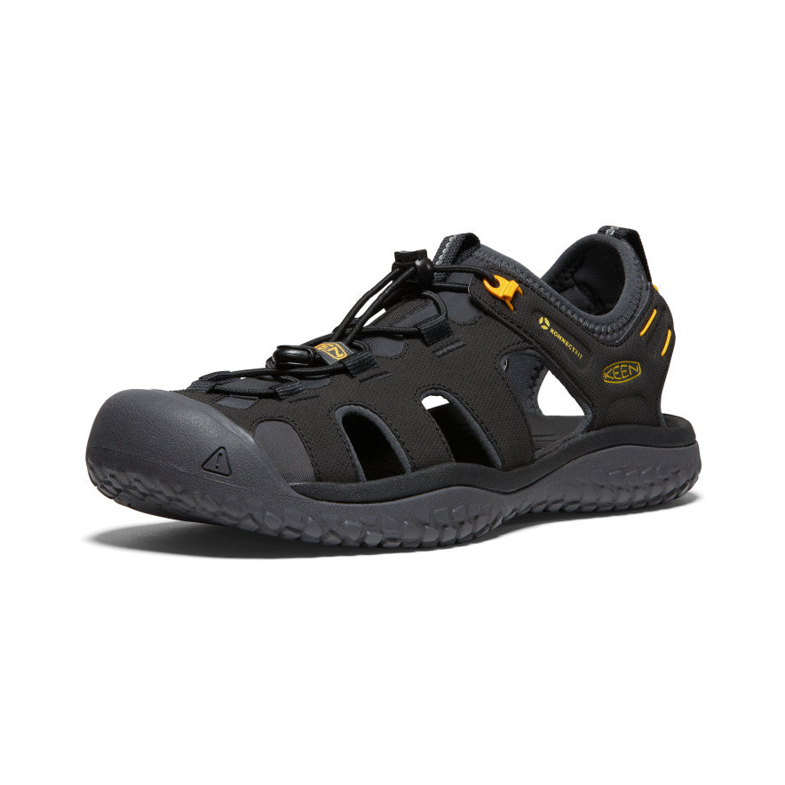 Black Gold Men Keen SOLR Sandals | GJC1341LF