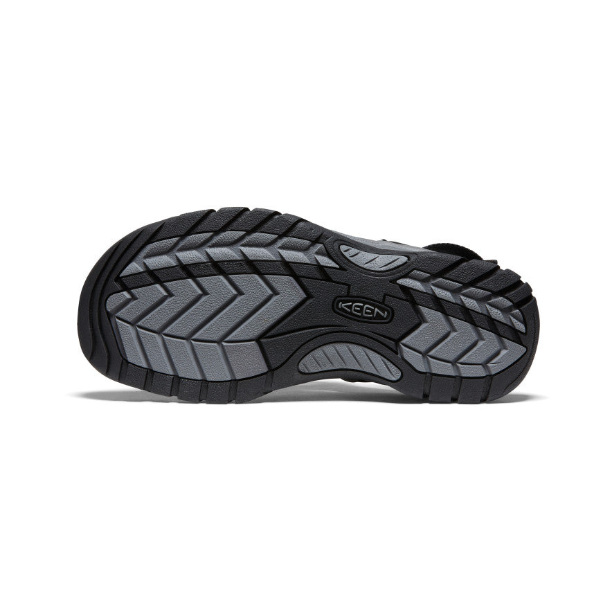 Black Grey Men Keen Rapids H2 Sandals | GFP597QD