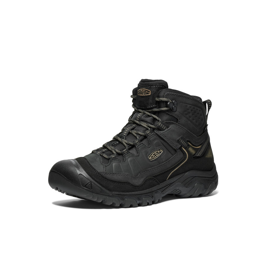 Black Men Keen Targhee IV Waterproof Hiking Boots | WAY6984UG