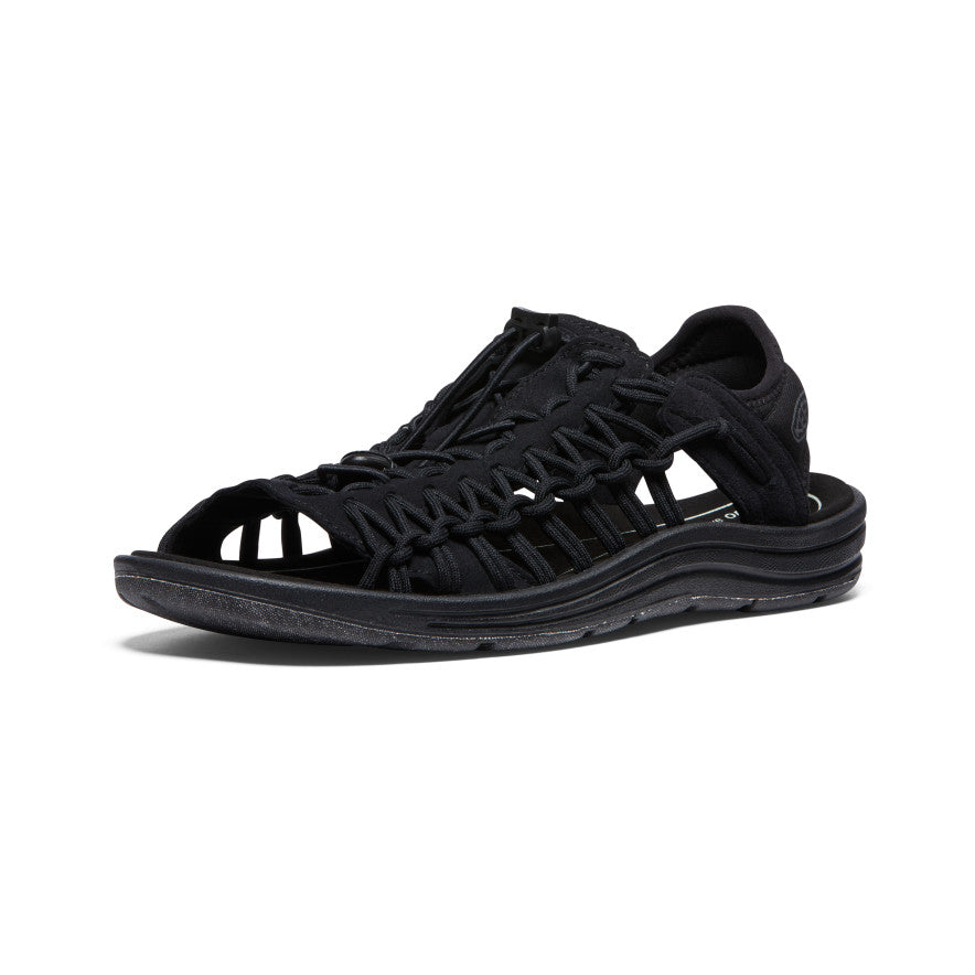 Black Men Keen Uneek II Open Toe Sandals | SQK5651BS