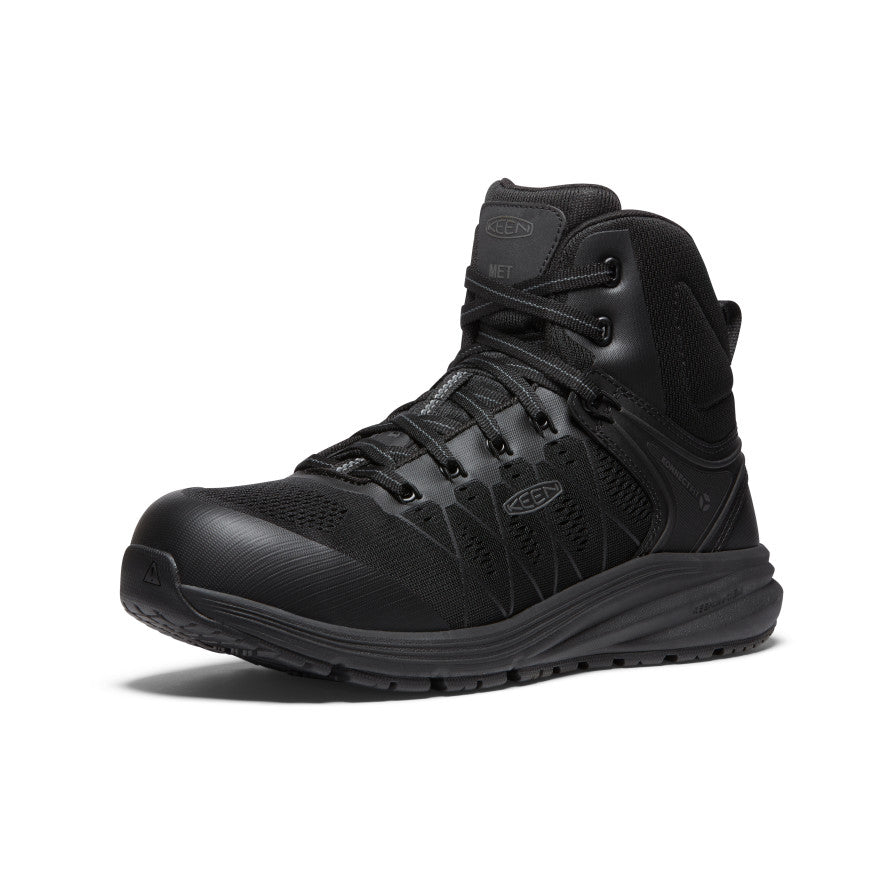 Black Men Keen Vista Energy Mid INT MET Work Boots | RYD920IB