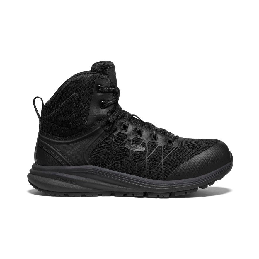 Black Men Keen Vista Energy Mid INT MET Work Boots | RYD920IB