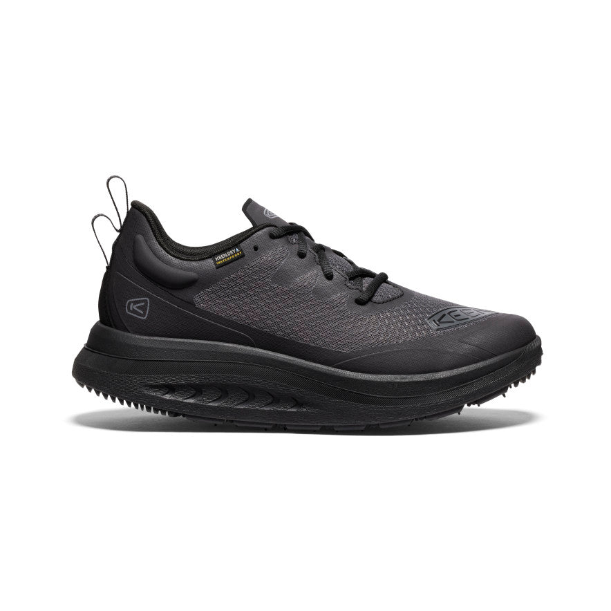 Black Men Keen WK400 Waterproof Walking Shoes | JXJ7712OF