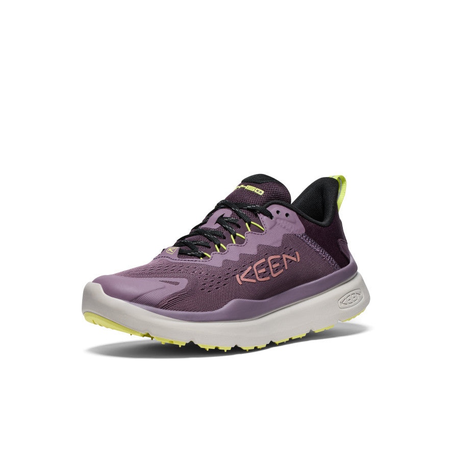 Black Purple Green Women Keen WK450 Walking Shoes | NVV5521TE