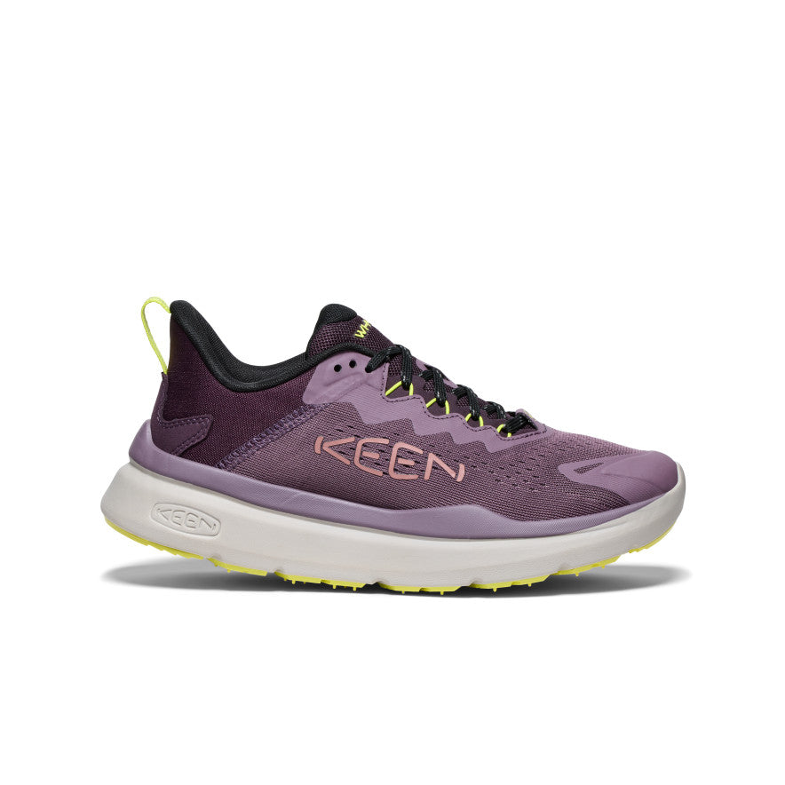 Black Purple Green Women Keen WK450 Walking Shoes | NVV5521TE