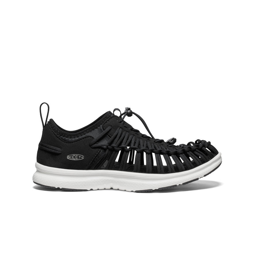 Black White Men Keen Uneek O3 Sneaker Sandals | NSK742GU