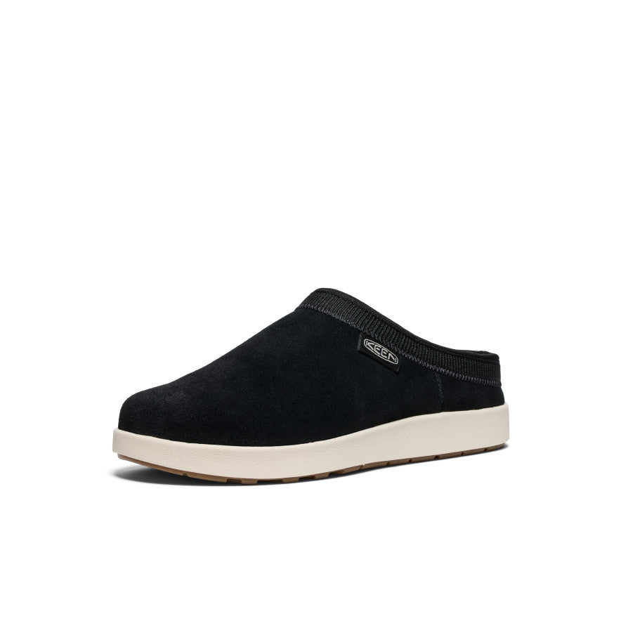 Black Women Keen Elle Suede Mule Slippers | MVP5993LK