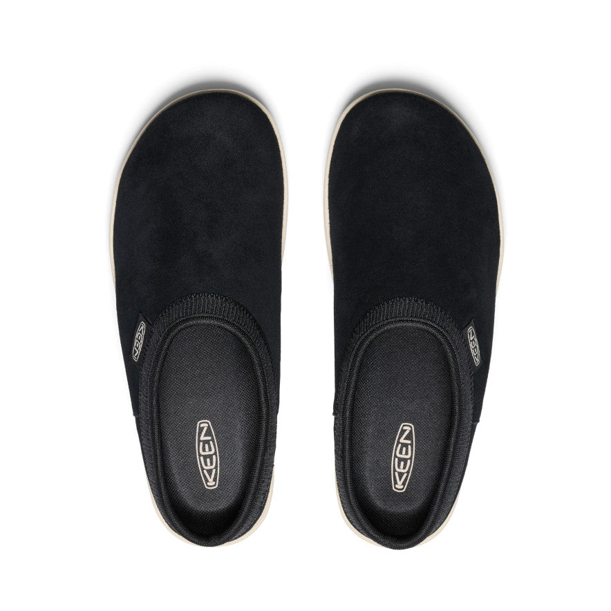 Black Women Keen Elle Suede Mule Slippers | MVP5993LK