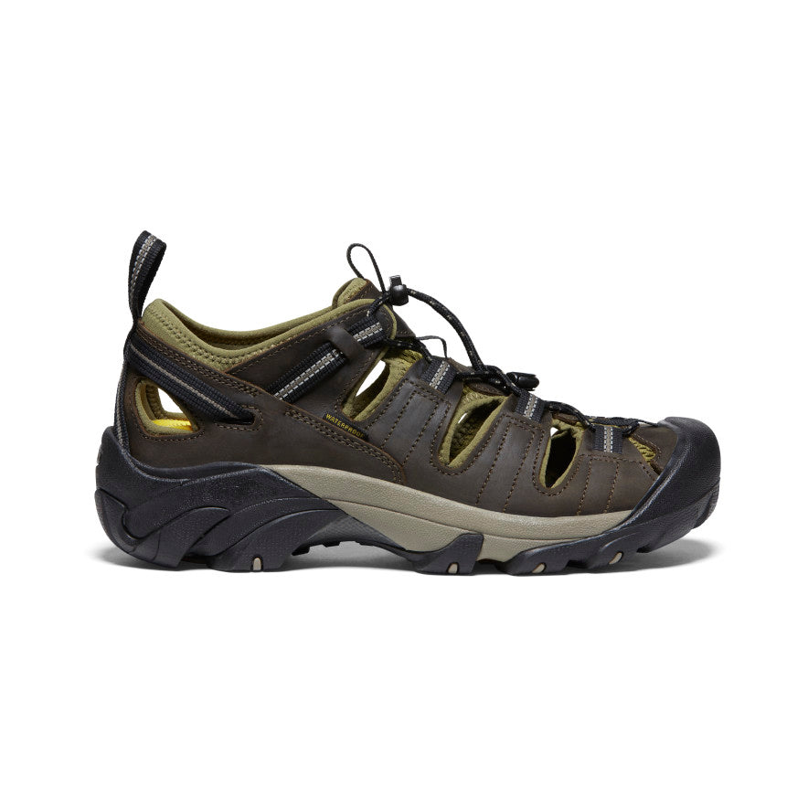 Black Yellow Men Keen Arroyo II Work Shoes | QQK7625AO