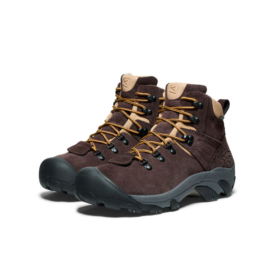 Blue Brown Men Keen Pyrenees Waterproof x Mountain Research Hiking Boots | SGK1797QF