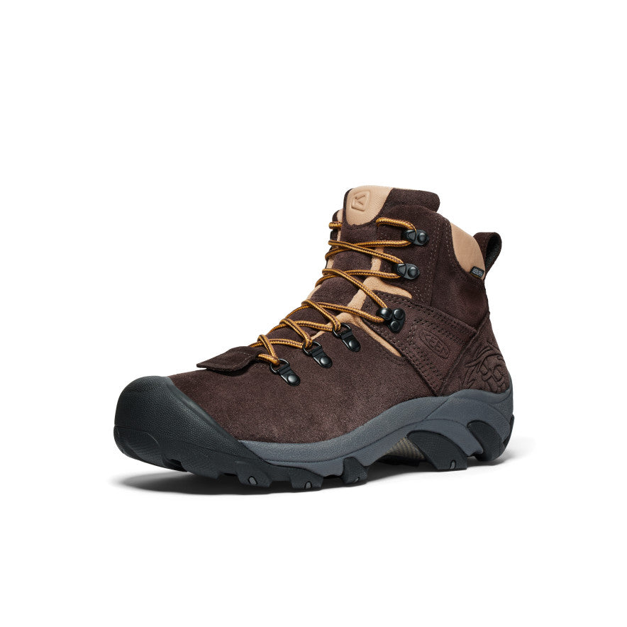 Blue Brown Men Keen Pyrenees Waterproof x Mountain Research Hiking Boots | SGK1797QF