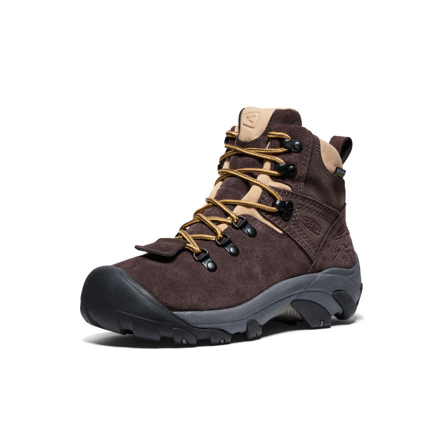 Blue Brown Women Keen Pyrenees Waterproof x Mountain Research Hiking Boots | CNO6914VM