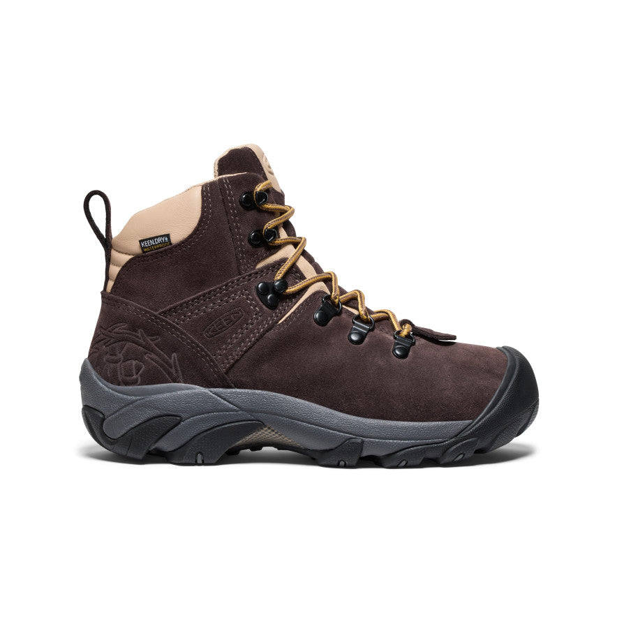 Blue Brown Women Keen Pyrenees Waterproof x Mountain Research Hiking Boots | CNO6914VM