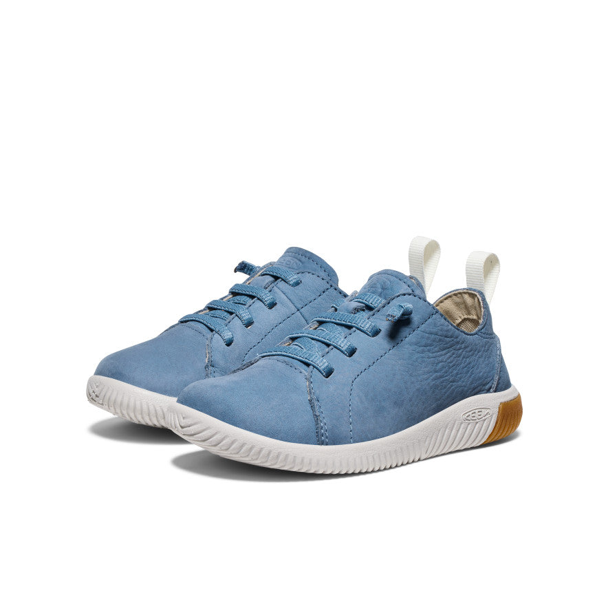 Blue Kids' Keen KNX Leather Sneakers | ZEN322RS