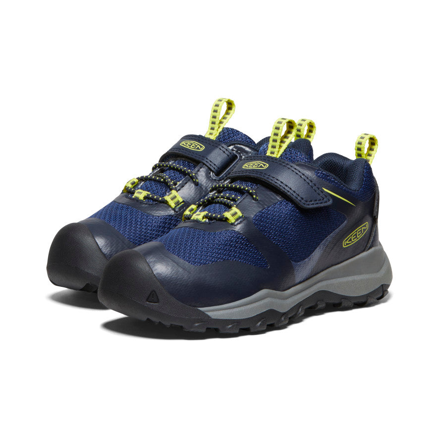 Blue Kids' Keen Wanduro Waterproof Work Shoes | DIJ4083VU