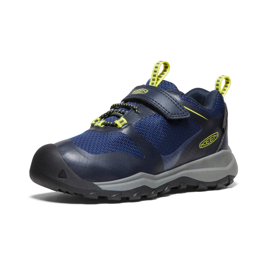 Blue Kids' Keen Wanduro Waterproof Work Shoes | DIJ4083VU