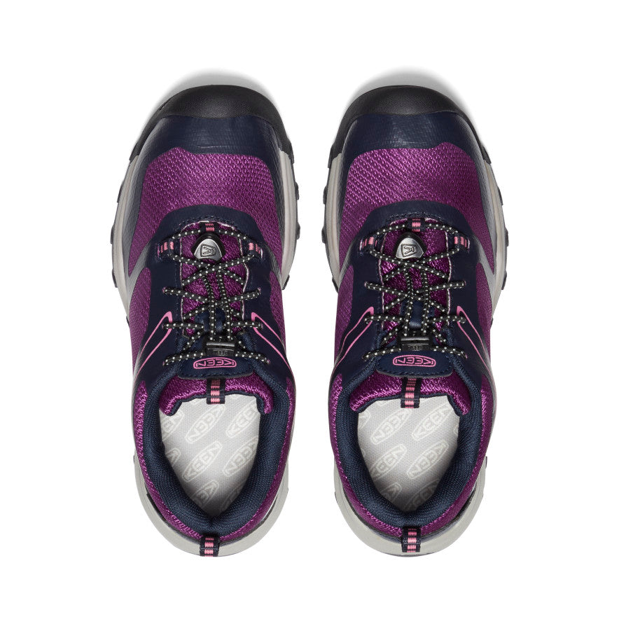 Blue Purple Big Kids' Keen Wanduro Waterproof Work Shoes | XRM7652OR