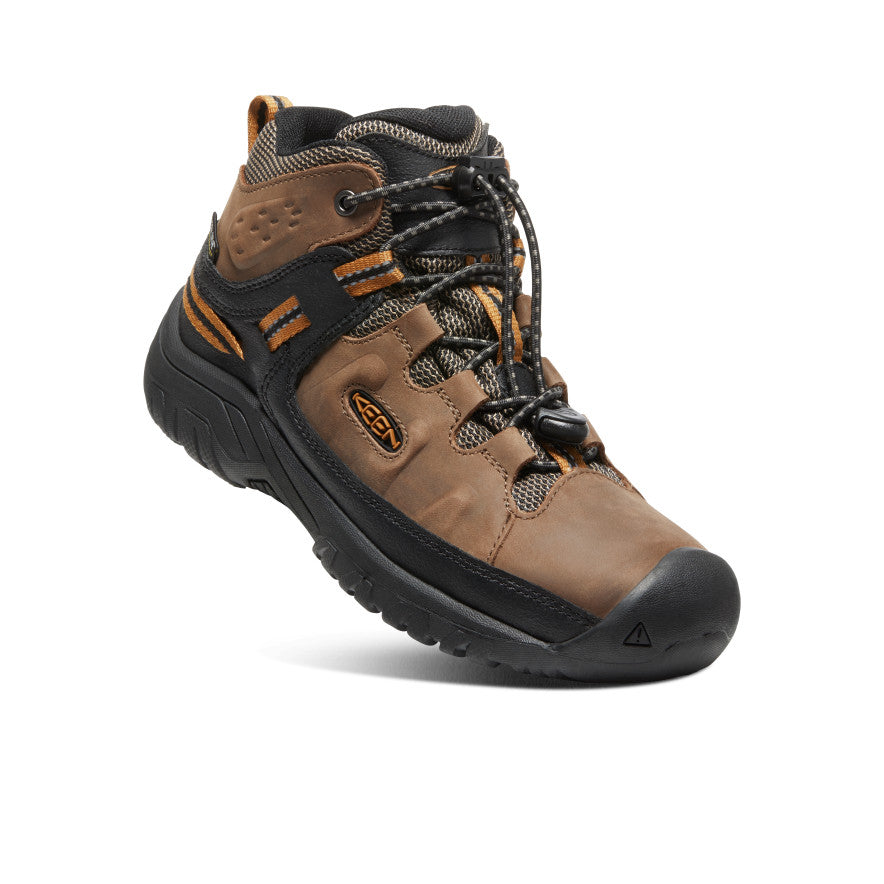 Brown Big Kids' Keen Targhee Waterproof Work Boots | TWB7267MY