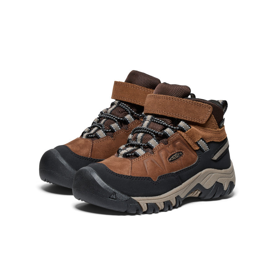 Brown Black Kids' Keen Targhee IV Waterproof Hiking Boots | DMS6941CV