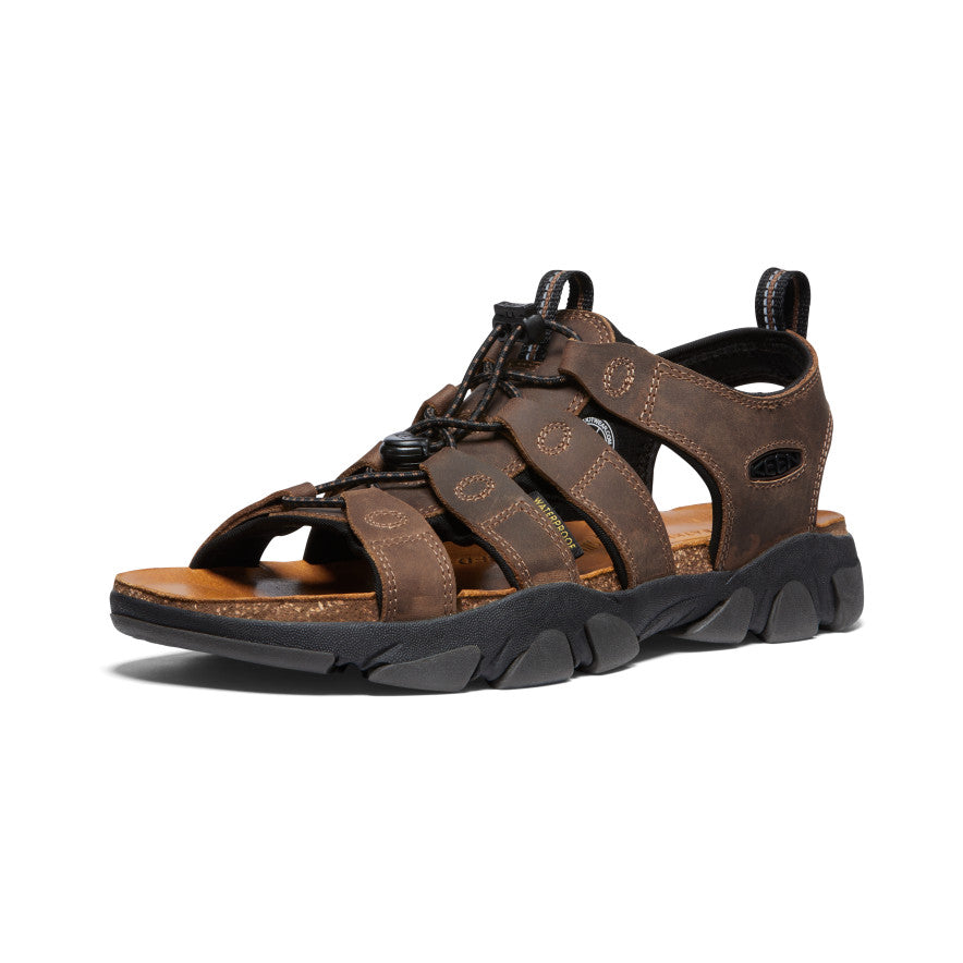 Brown Black Men Keen Daytona II Sandals | HXU97100TG