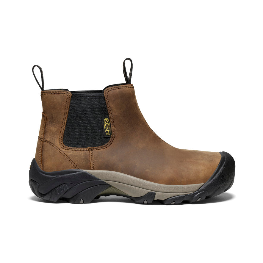 Brown Black Men Keen Lansing Chelsea Boots | HHY6116EP