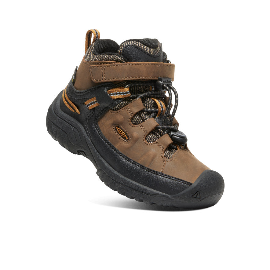 Brown Kids' Keen Targhee Waterproof Work Boots | WBT4361IR