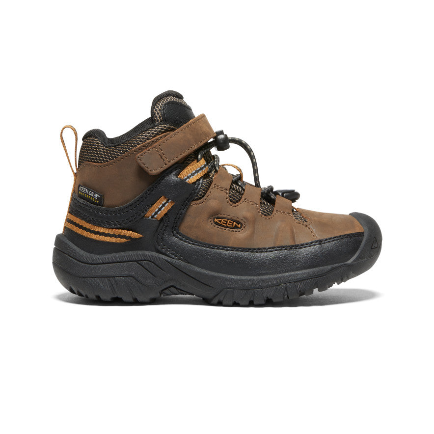 Brown Kids\' Keen Targhee Waterproof Work Boots | WBT4361IR