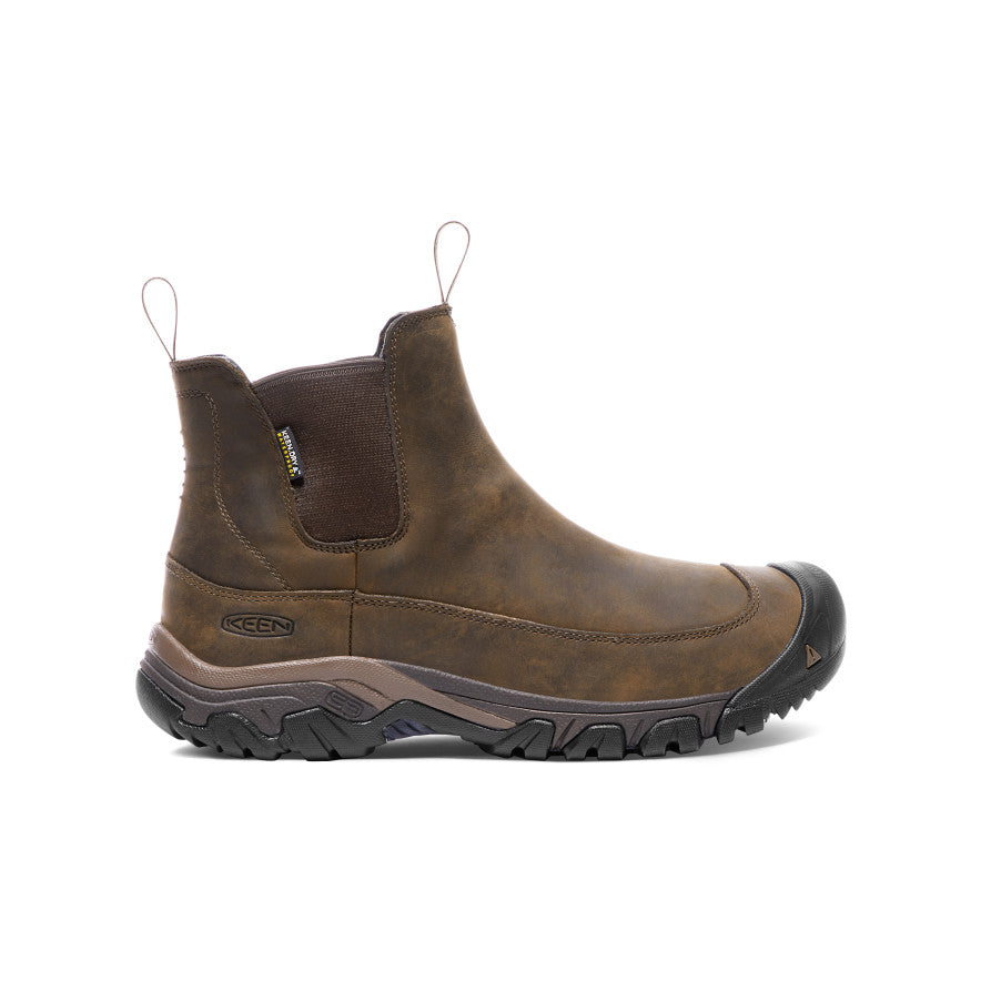 Brown Men Keen Anchorage III Waterproof Chelsea Boots | IOG6025XX