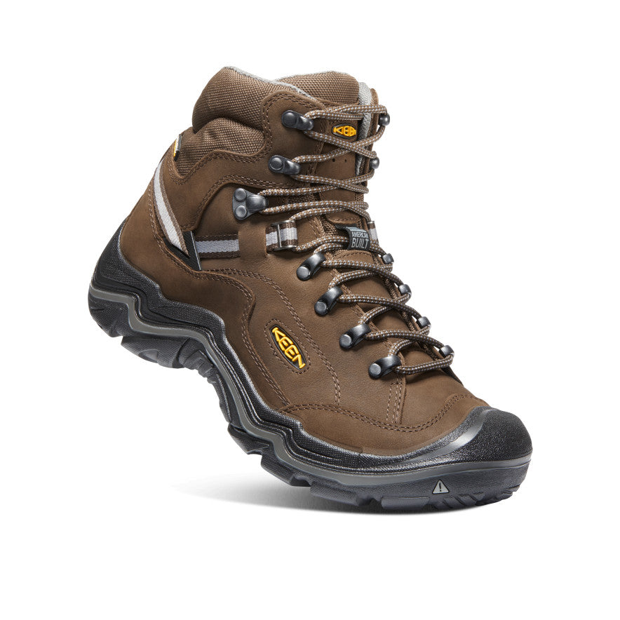 Brown Men Keen Durand II Waterproof Work Boots | EZQ4217PX