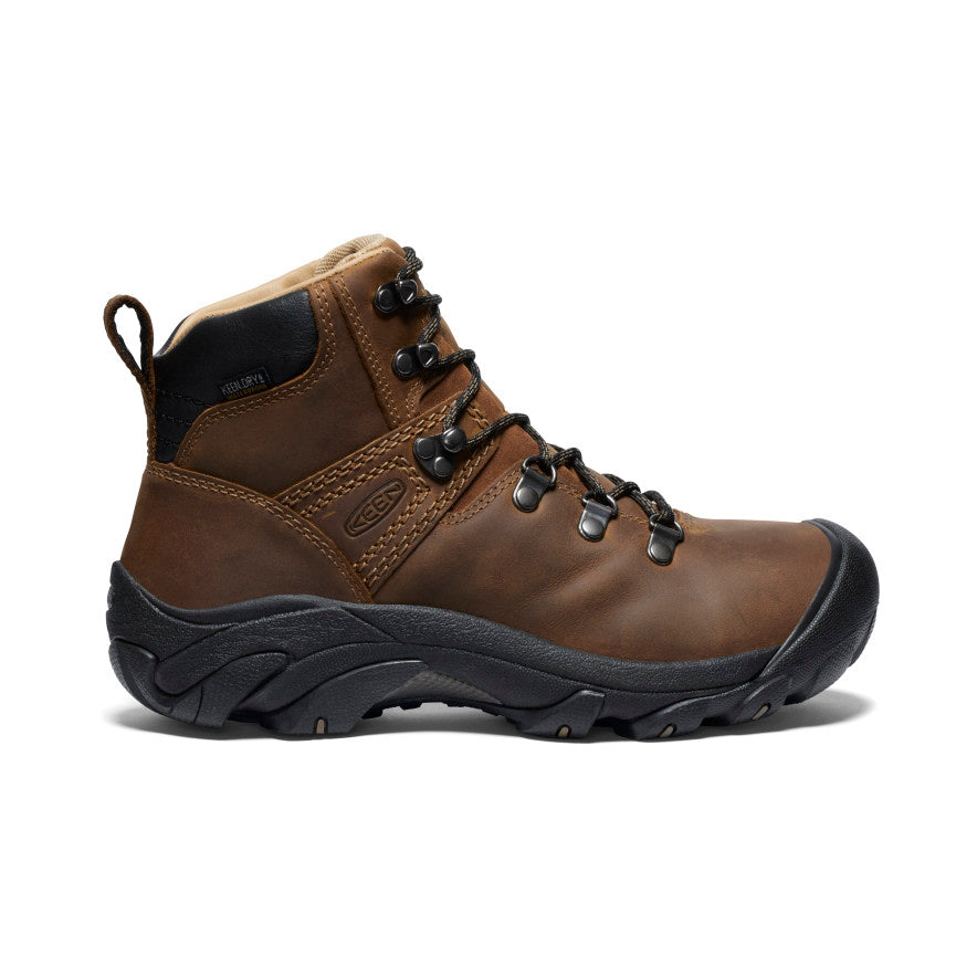 Brown Men Keen Pyrenees Waterproof Hiking Boots | XZG647KJ