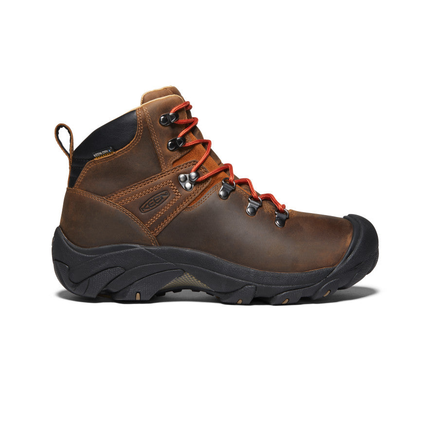 Brown Men Keen Pyrenees Waterproof Hiking Boots | XZG647KJ