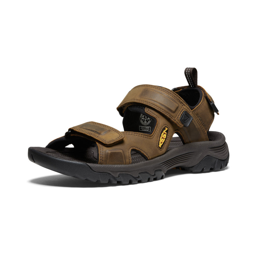 Brown Men Keen Targhee III Open Toe Sandals | FOR3477AV