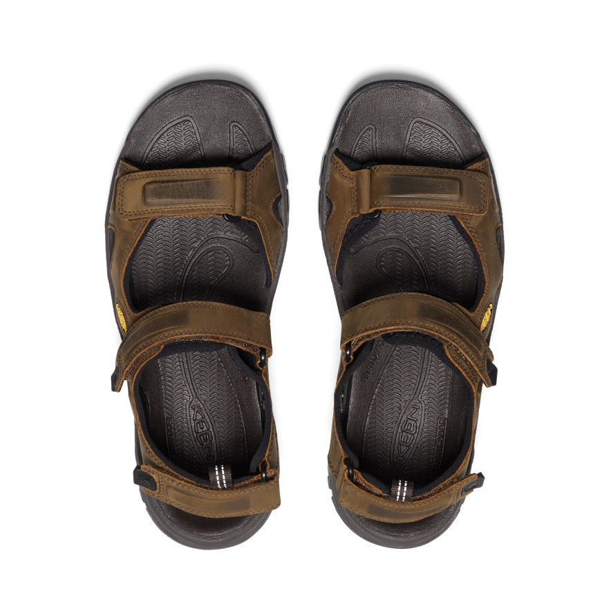 Brown Men Keen Targhee III Open Toe Sandals | FOR3477AV