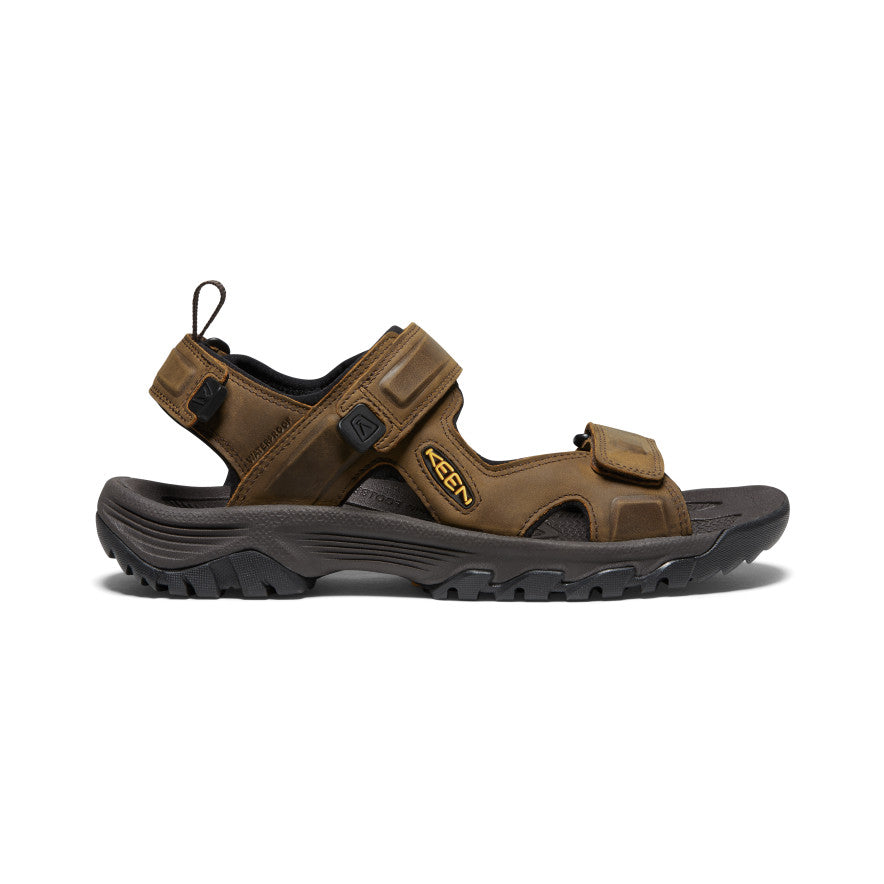 Brown Men Keen Targhee III Open Toe Sandals | FOR3477AV