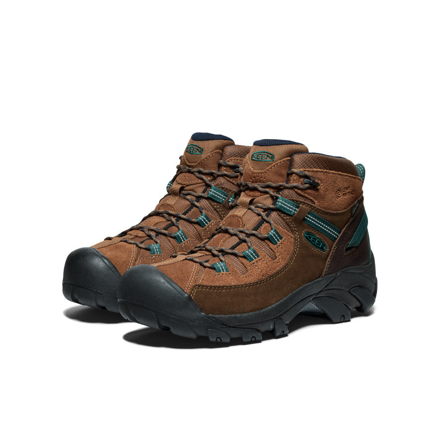 Brown Men Keen Targhee II Waterproof x Leave No Trace Hiking Boots | IDF251YS