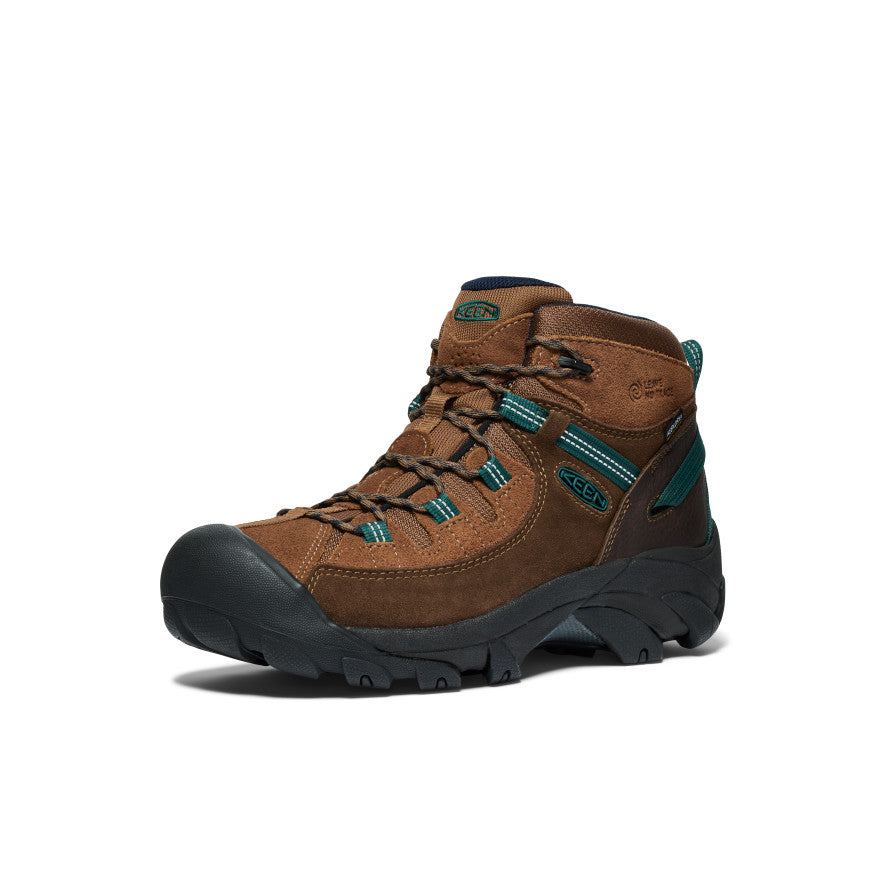 Brown Men Keen Targhee II Waterproof x Leave No Trace Hiking Boots | IDF251YS