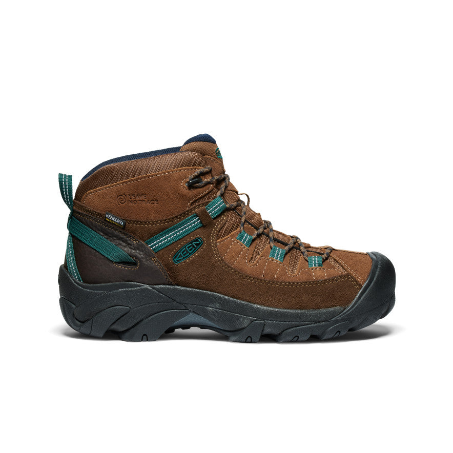 Brown Men Keen Targhee II Waterproof x Leave No Trace Hiking Boots | IDF251YS