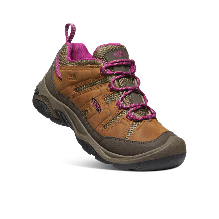 Brown Purple Women Keen Circadia Vent Work Shoes | SBM7798VM