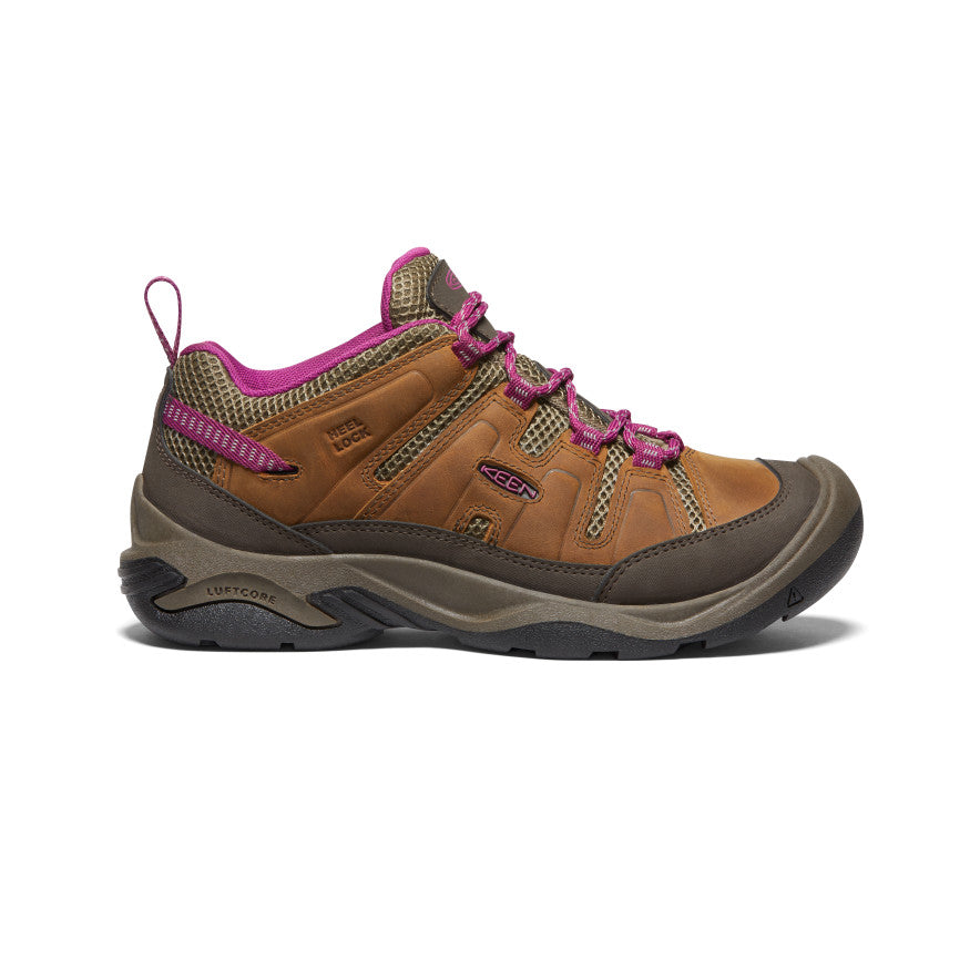 Brown Purple Women Keen Circadia Vent Work Shoes | SBM7798VM