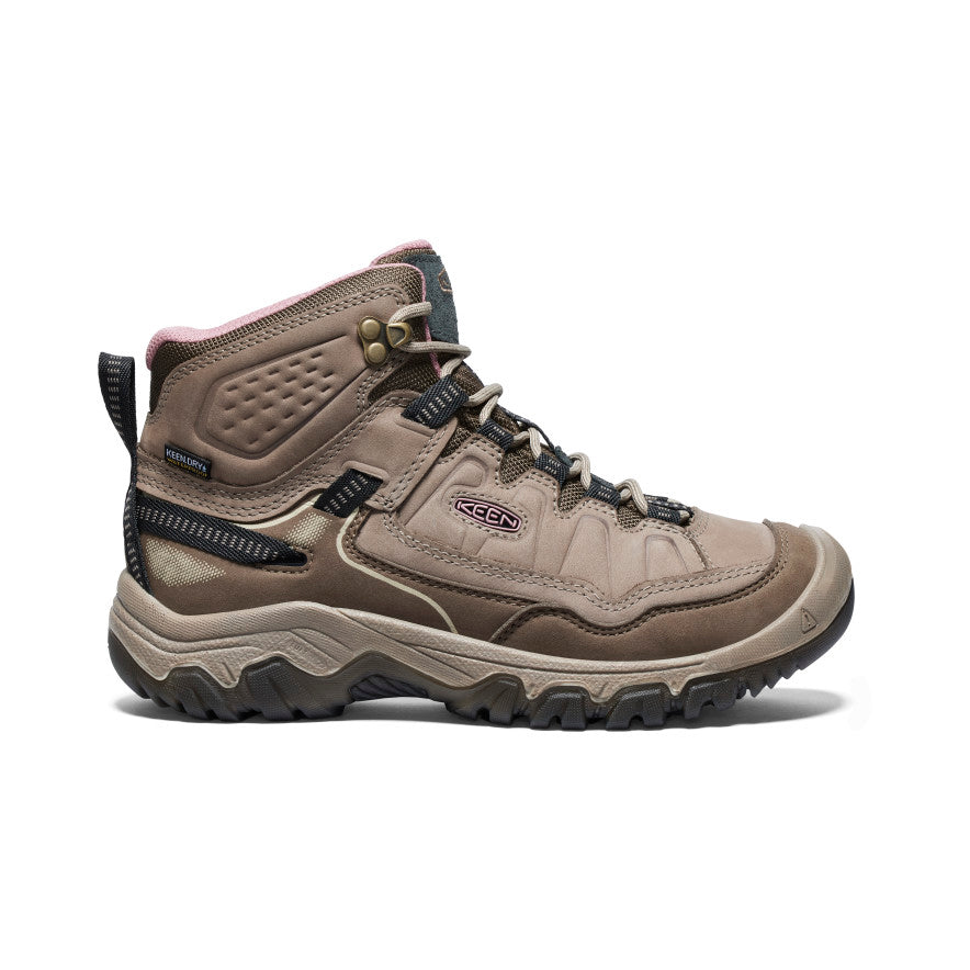 Brown Rose Women Keen Targhee IV Wide Waterproof Hiking Boots | WVI1495IJ