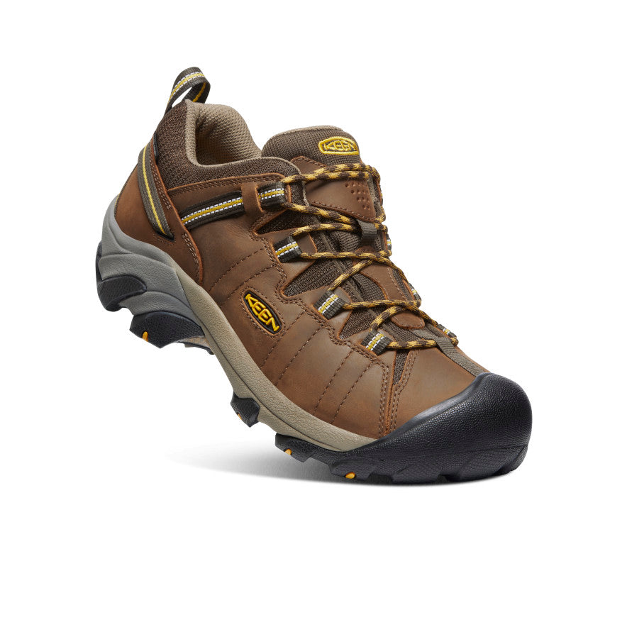 Brown Yellow Men Keen Targhee II Waterproof Hiking Shoes | ENL95100FF