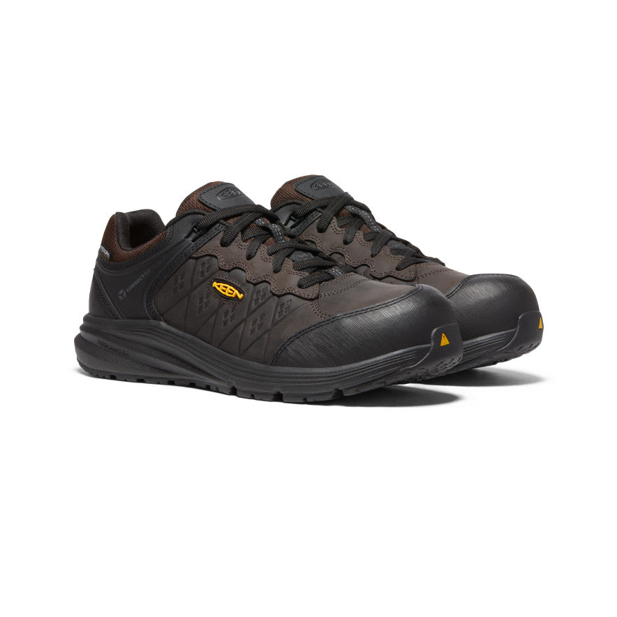 Coffee Black Men Keen Vista Energy+ Waterproof Work Shoes | NSJ3573DB