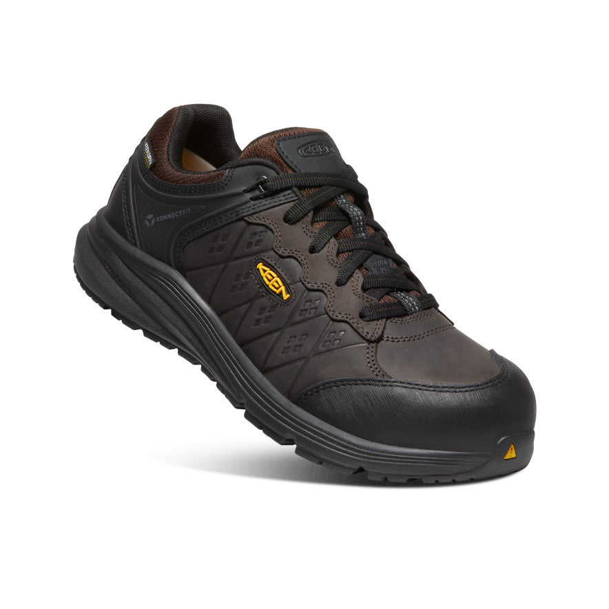 Coffee Black Men Keen Vista Energy+ Waterproof Work Shoes | NSJ3573DB